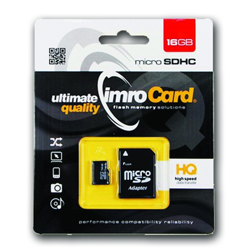 CARTE SD IMRO 16 GB CL.10