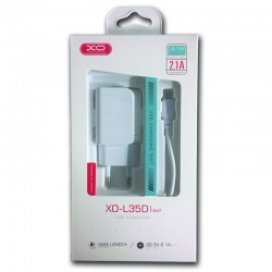 KIT CHARGE MICRO USB 2.1A XO L35D