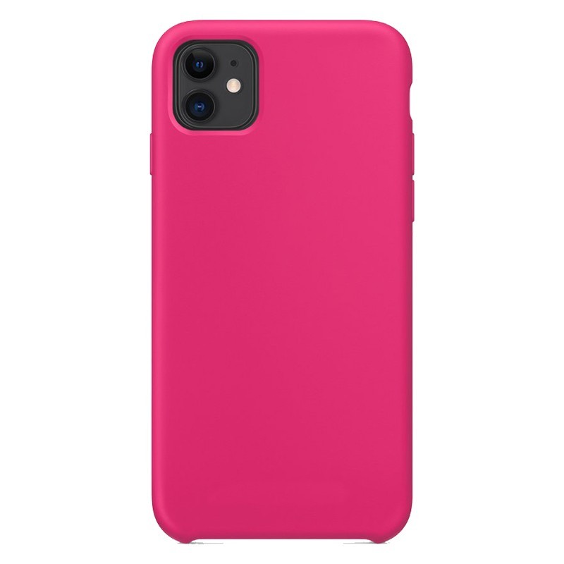 COQUE SOFT TOUCH COLOR IPHONE XR SHINY PINK