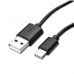 CABLE USB-C PREMIUM VRAC 1M NOIR