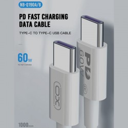 CABLE XO TYPE C-TYPE C 60W FAST CHARGE NB-Q190A