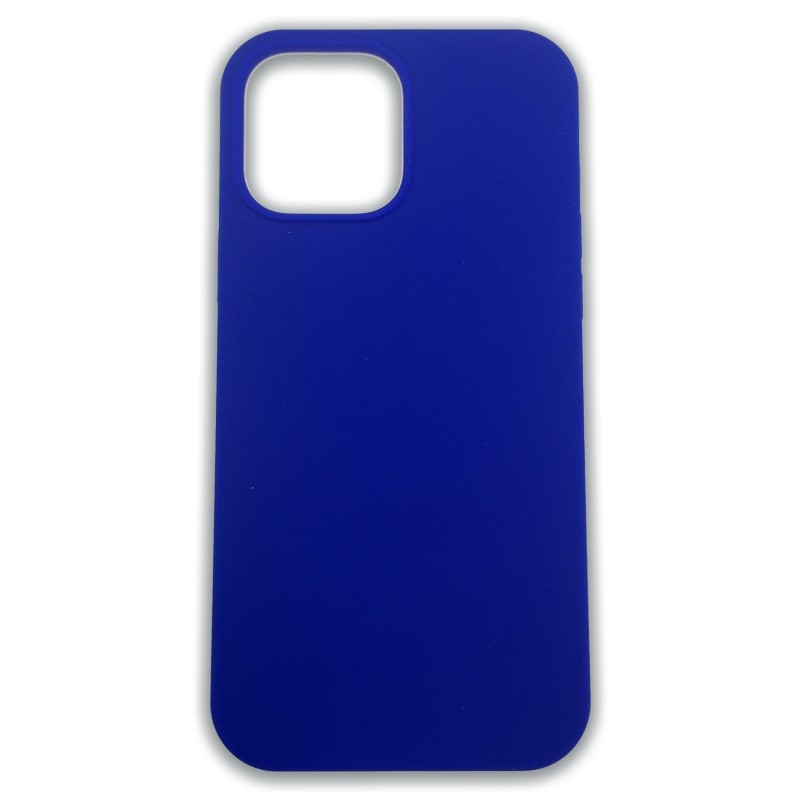 COQUE SOFT TOUCH COLOR IPHONE 12/12 PRO SHINY BLUE