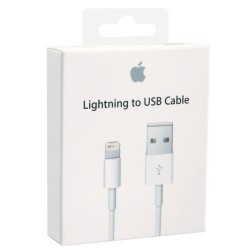 CABLE LIGHTNING ORIGINE APPLE 1 mètre