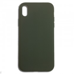 COQUE SOFT TOUCH COLOR IPHONE XR PINE GREEN